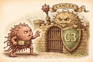 When the tumor starts running its own security scam